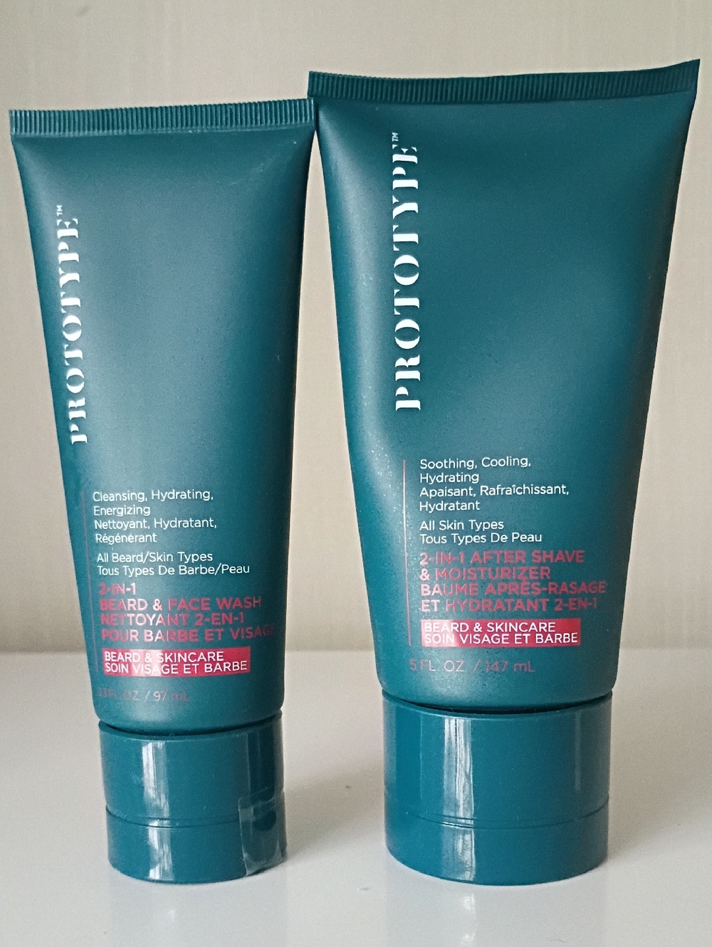 PROTOTYPE brand Men's 2-in-1 After Shave and Moisturizer And Face Wash
